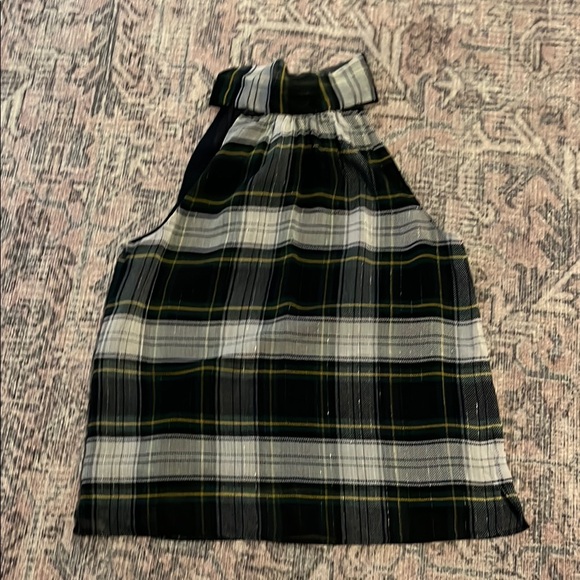 Plaid Halter Top - Picture 1 of 2